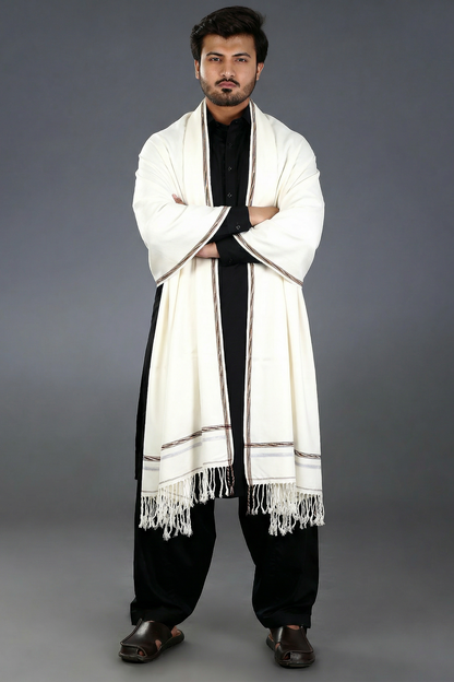 Gents Wool Shawl And Gents Acrylic wool Elegant
